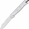 Douk-Douk El Baraka Folder, Carbon Steel, Silver Finished Folded Steel Handles