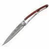 Deejo DEE1CB016 Wing, 3.75" 3Cr13 SS Plain Blade, Rosewood Handle