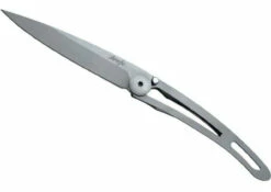 Deejo DEE9CN000 Naked 27g, 3.12" 420 SS Plain Blade And Handle