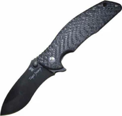 Dendra Tiger Jump, D2 Tool Steel Black Coated PVD Finish Blade