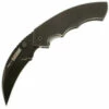Blackhawk Blades Garra II, Black Teflon, Plain Edge