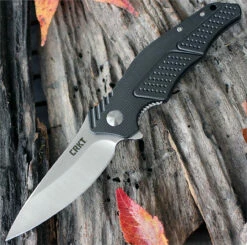 CRKT Columbia River Knives 320GXP Outrage 3.19 In. Drop Point 8Cr13MoV Blade, Aluminum Handles Liner Lock Folder