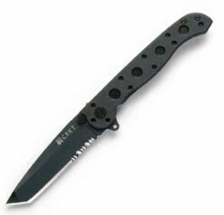 CRKT M16 Carson Black Tanto Combo Blade Zytel Handle