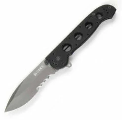 CRKT M21-14G Carson Folder, 3.8" 8Cr14MoV Combo Blade, G-10 Handle