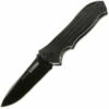 Blackhawk Blades Point Man, AUS-8A Stainless Black Teflon, Plain Edge