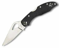 Byrd Meadowlark 2 BY04GP2, Black G-10 Handle, Full Flat Ground Plain Edge
