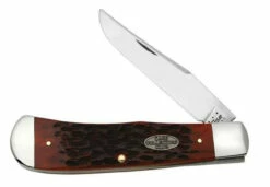 Case Backpocket 27562 Collectors Club Old Red Jigged Bone Handle