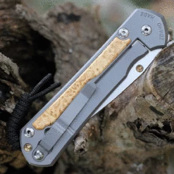 Chris Reeve Large Sebenza 31 Box Elder Inlay (3.61" S45VN) -L31-1108 -Knifeworks Sales Shop l31 1108.2 34937.1631629271