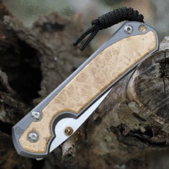 Chris Reeve Large Sebenza 31 Box Elder Inlay (3.61" S45VN) -L31-1108 -Knifeworks Sales Shop l31 1108.3 61818.1631629271