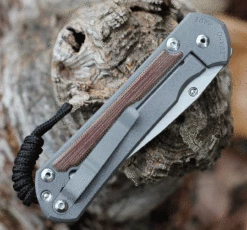 Chris Reeve Large Sebenza 31 - Natural Micarta (3.6" S45VN SW Drop Point) L31-1212 -Knifeworks Sales Shop l31 1212.2 78654.1635516737