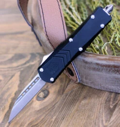 CobraTec Knives Small FS-X Black (2.75" D2 Wharncliff ) SBLKFS-XSWNS