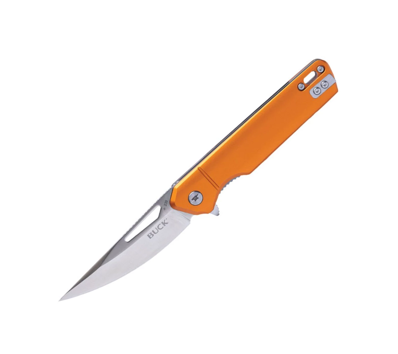 Buck Knives 239 Infusion-Orange Aluminum (3.25" Satin 7Cr) 0239ORS-B 1 Buck Knives 239 Infusion-Orange Aluminum (3.25" Satin 7Cr) 0239ORS-B